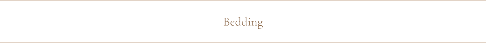 Bedding