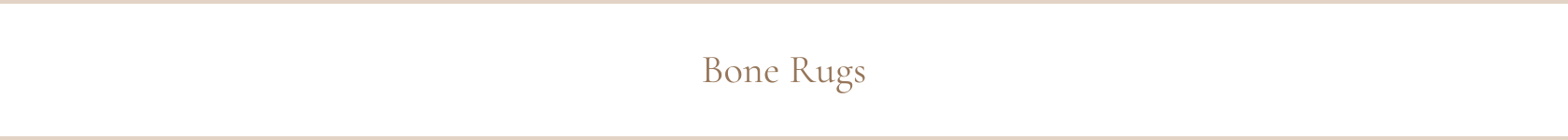 Bone Rugs