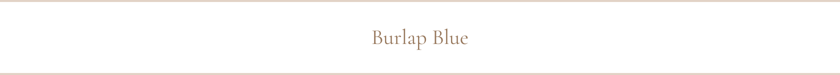 Burlap Blue