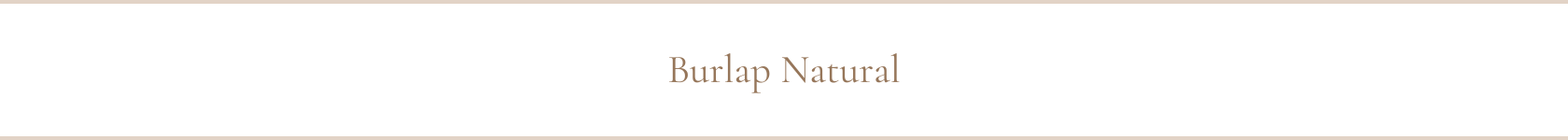 Burlap Natural