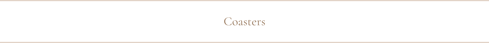 Coasters