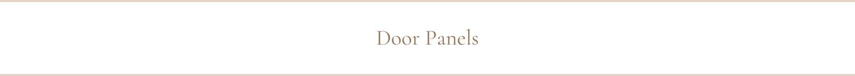 Door Panels