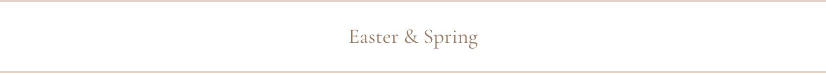 Easter & Spring