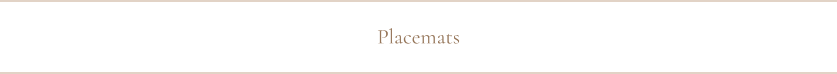 Placemats
