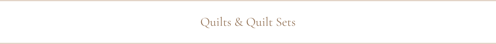 Quilts & Quilt Sets