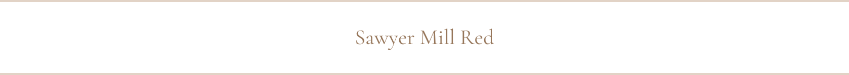 Sawyer Mill Red