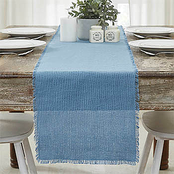 Burlap Blue