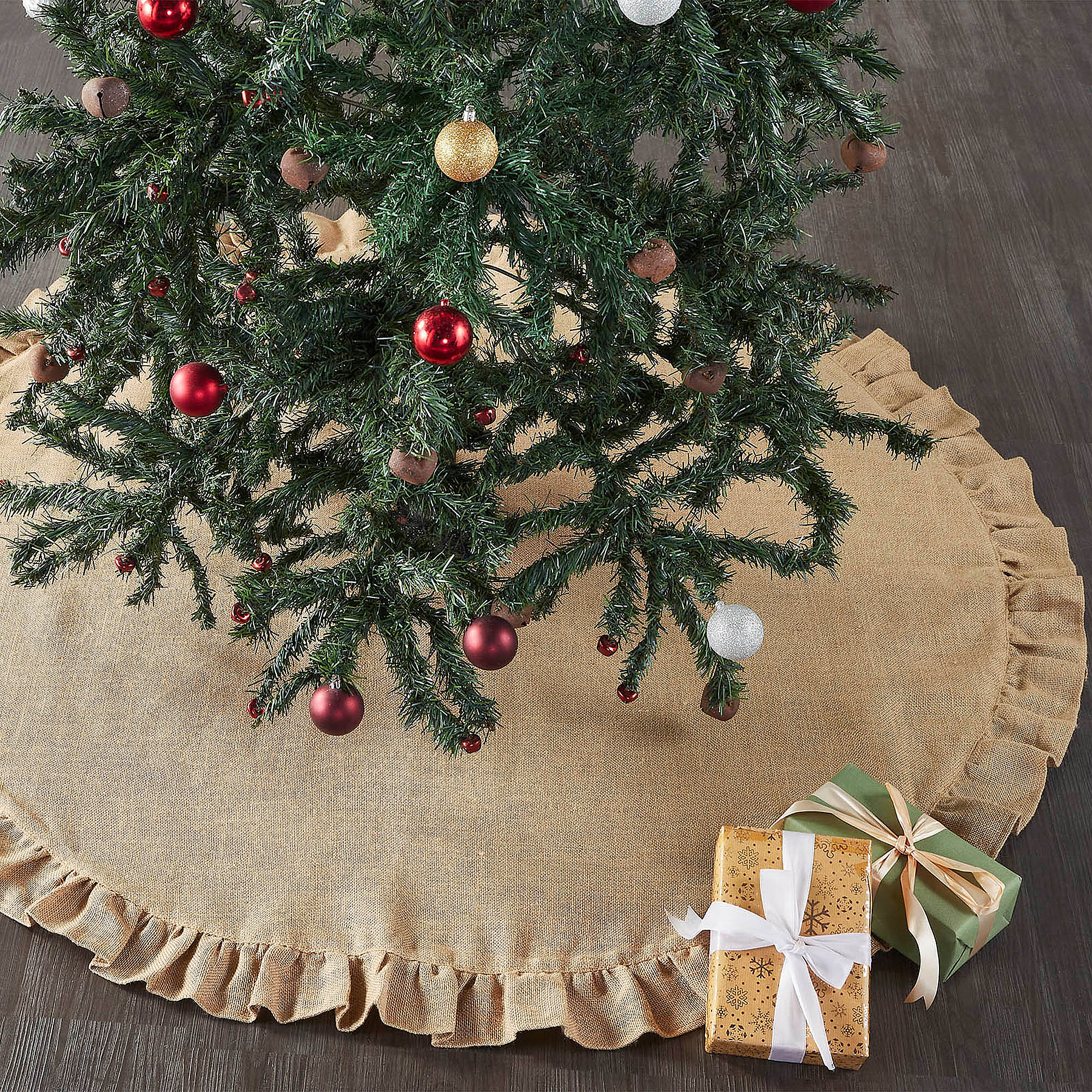Greetings Jute Burlap