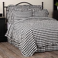 51752-Annie-Buffalo-Black-Check-Ruffled-King-Quilt-Coverlet-105Wx95L-image-3