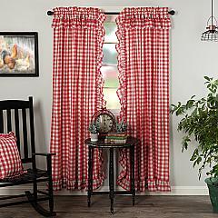 51117-Annie-Buffalo-Red-Check-Ruffled-Panel-Set-of-2-84x40-image-5