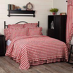 51768-Annie-Buffalo-Red-Check-Ruffled-Queen-Quilt-Coverlet-90Wx90L-image-6