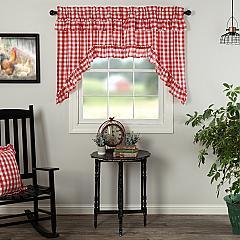 51122-Annie-Buffalo-Red-Check-Ruffled-Swag-Set-of-2-36x36x16-image-5