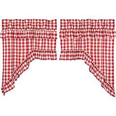 51122-Annie-Buffalo-Red-Check-Ruffled-Swag-Set-of-2-36x36x16-image-6