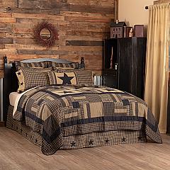 45577-Black-Check-Star-Luxury-King-Quilt-120Wx105L-image-3