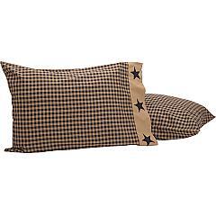45587-Black-Check-Star-Standard-Pillow-Case-Set-of-2-21x30-image-4