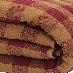 42376-Burgundy-Check-King-Quilt-Coverlet-105Wx95L-image-7