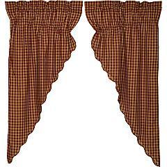 6100-Burgundy-Check-Scalloped-Prairie-Short-Panel-Set-of-2-63x36x18-image-6