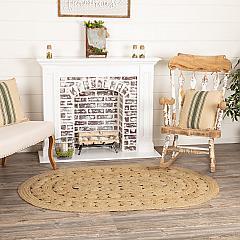 Celeste Jute Rug Oval 48x72