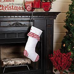 42497-Emmie-Red-Check-Ruffle-Stocking-12x20-image-1