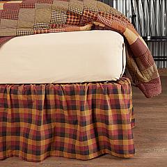 38003-Heritage-Farms-Primitive-Check-Twin-Bed-Skirt-39x76x16-image-3