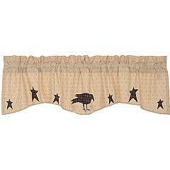 45793-Kettle-Grove-Applique-Crow-and-Star-Valance-16x60-image-6
