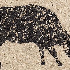 45804-Sawyer-Mill-Charcoal-Cow-Jute-Coaster-Set-of-6-image-5