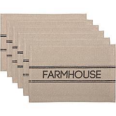 51297-Sawyer-Mill-Charcoal-Farmhouse-Placemat-Set-of-6-12x18-image-4