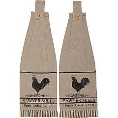 45878-Sawyer-Mill-Charcoal-Poultry-Button-Loop-Kitchen-Towel-Set-of-2-image-3