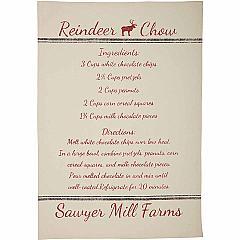 63466-Sawyer-Mill-Holiday-Reindeer-And-Recipes-Unbleached-Natural-Muslin-Tea-Towel-Set-of-3-19x28-image-2
