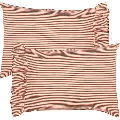 51954-Sawyer-Mill-Red-Ticking-Stripe-Ruffled-Standard-Pillow-Case-Set-of-2-21x30-image-4