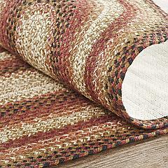 67112-Ginger-Spice-Jute-Rug-Runner-Oval-w-Pad-22x72-image-2