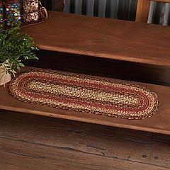 67107-Ginger-Spice-Jute-Stair-Tread-Oval-Latex-8.5x27-image-4