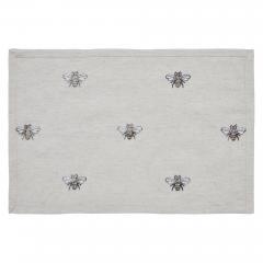81268-Embroidered-Bee-Placemat-Set-of-6-12x18-image-6