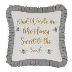 81261-Embroidered-Bee-Honey-Pillow-18x18-image-5