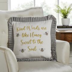 81261-Embroidered-Bee-Honey-Pillow-18x18-image-3
