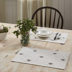 81268-Embroidered-Bee-Placemat-Set-of-6-12x18-image-4