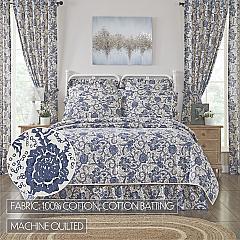 81237-Dorset-Navy-Floral-Queen-Quilt-90Wx90L-image-2