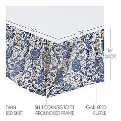 81241-Dorset-Navy-Floral-Twin-Bed-Skirt-39x76x16-image-1