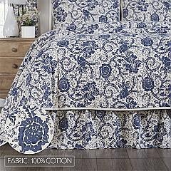 81241-Dorset-Navy-Floral-Twin-Bed-Skirt-39x76x16-image-2