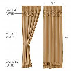 81501-Simple-Life-Flax-Khaki-Ruffled-Panel-Set-of-2-96x40-image-1
