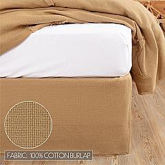 17131-Burlap-Natural-Fringed-Twin-Bed-Skirt-39x76x16-image-1