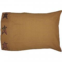 56783-Stratton-Standard-Pillow-Case-w-Applique-Star-Set-of-2-21x30-image-2