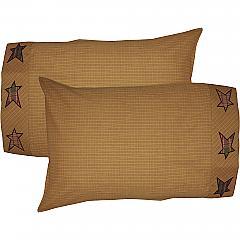 56783-Stratton-Standard-Pillow-Case-w-Applique-Star-Set-of-2-21x30-image-4