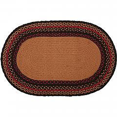 69484-Cumberland-Stenciled-Moose-Jute-Rug-Oval-Welcome-to-the-Cabin-20x30-image-6