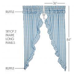 69911-Annie-Buffalo-Blue-Check-Ruffled-Prairie-Long-Panel-Set-of-2-84x36x18-image-1