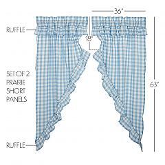 69912-Annie-Buffalo-Blue-Check-Ruffled-Prairie-Short-Panel-Set-of-2-63x36x18-image-1