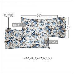 70000-Annie-Blue-Floral-Ruffled-King-Pillow-Case-Set-of-2-21x36-8-image-1