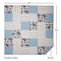 69991-Annie-Blue-Floral-Patch-Queen-Quilt-90Wx90L-image-5