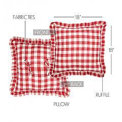 51116-Annie-Buffalo-Red-Check-Ruffled-Fabric-Pillow-18x18-image-1