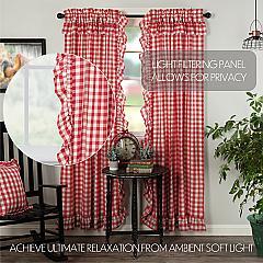 51117-Annie-Buffalo-Red-Check-Ruffled-Panel-Set-of-2-84x40-image-2